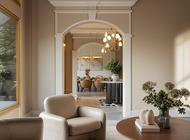 French-style Contemporary House — detail 3